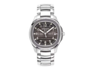 Aquanaut Date Stainless Steel with Rhodium Dial (40mm)