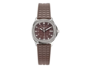 Aquanaut Luce Stainless Steel Diamond Brown