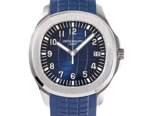 Aquanaut Stainless Steel 'Jumbo' with Blue Dial (42mm) 1