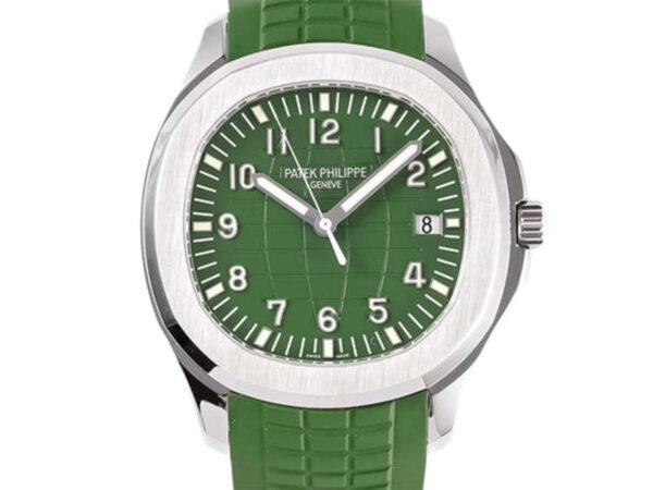 Aquanaut Stainless Steel 'Jumbo' with Green Dial (42mm) 1