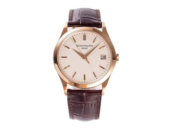 Calatrava Rose Gold with Ivory Dial (38mm)