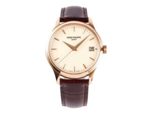 Calatrava Rose Gold with Ivory Dial (39mm)