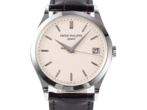 Calatrava Stainless Steel with Ivory Dial (38mm) 1