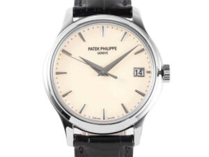 Calatrava Stainless Steel with Ivory Dial (39mm) 1