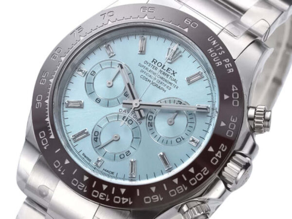 Cosmograph Daytona Platinum with Ice Blue Diamond Dial 1