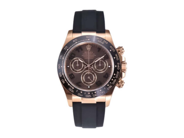 Cosmograph Daytona Rose Gold Oysterflex with Chocolate Dial