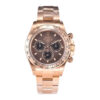 Cosmograph Daytona Rose Gold with Chocolate Dial