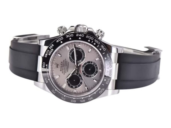 Cosmograph Daytona Stainless Steel Oysterflex with Grey Sunburst Dial 1