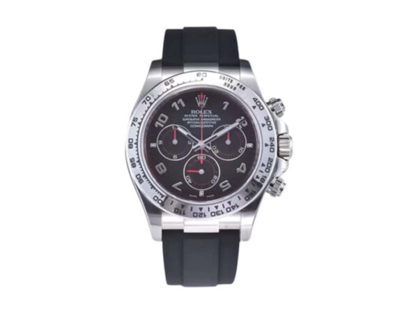 Cosmograph Daytona Stainless Steel Oysterflex with Matte Black 'Racing Dial'