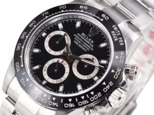 Cosmograph Daytona Stainless Steel with Black Dial 1