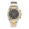 Cosmograph Daytona Two Tone Yellow Gold & Steel with Diamond Black Dial