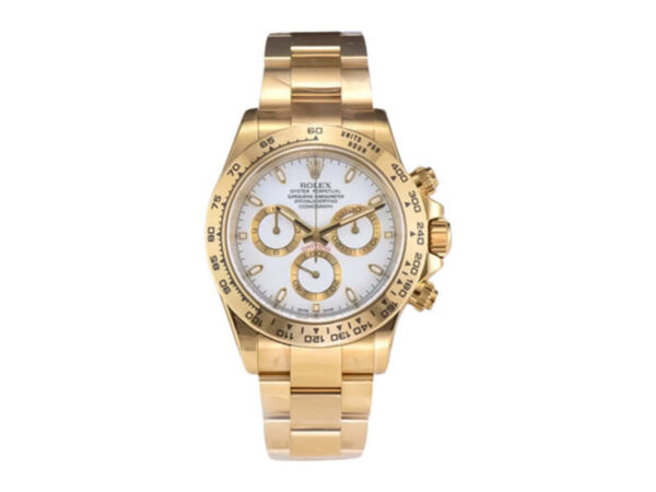 Cosmograph Daytona Yellow Gold with White Dail