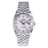 Datejust 36 Stainless Steel on Jubilee with Diamond Mother of Pearl Dial and Fluted Bezel