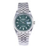 Datejust 36 Stainless Steel on Jubilee with Mint Green Dial and Fluted Bezel