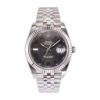 Datejust 41 Stainless Steel 'Wimbledon' on Jubilee with Fluted Bezel