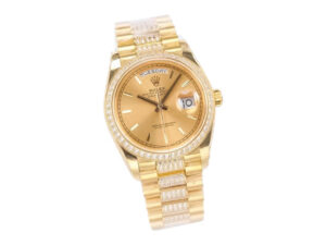 Day-Date 36 Yellow Gold 'President' with Champagne Dial and Diamond Bezel 1