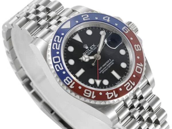 GMT-Master II Stainless Steel 'Pepsi' on Jubilee (40mm)