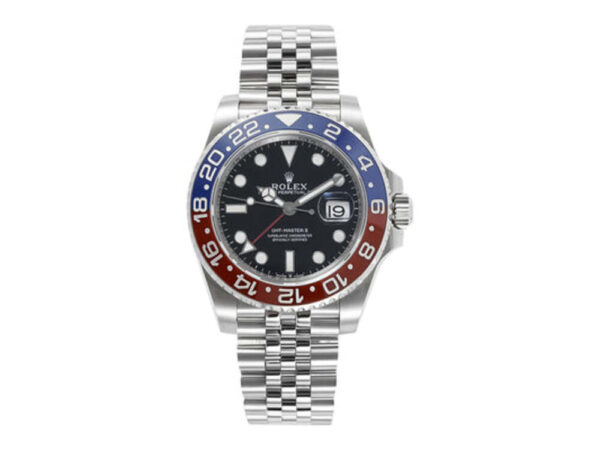 GMT-Master II Stainless Steel 'Pepsi' on Jubilee (40mm)