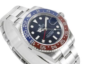 GMT-Master II Stainless Steel 'Pepsi' with Blue Dial (40mm) 1