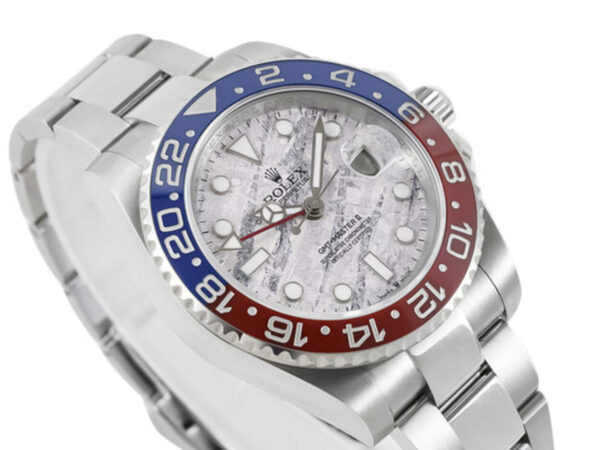 GMT-Master II Stainless Steel 'Pepsi' with Meteorite Dial (40mm) 1