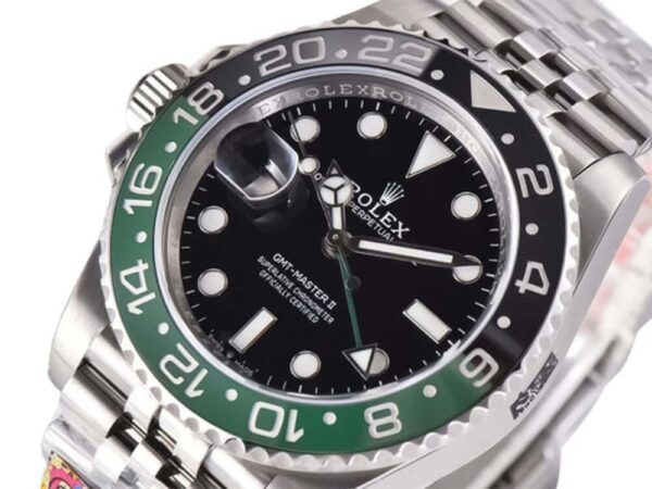 GMT-Master II Stainless Steel 'Sprite' on Jubilee (40mm) 1