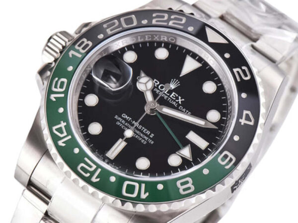 GMT-Master II Stainless Steel 'Sprite' on Oyster (40mm) 1