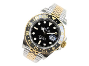 GMT-Master II Two-Tone with Black Dial on Jubilee (40mm) 1