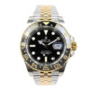 GMT-Master II Two-Tone with Black Dial on Jubilee (40mm)