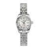 Lady-Datejust 28 Stainless Steel on Jubilee with White Dial (Roman Numerals) and Fluted Bezel