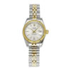 Lady-Datejust 28 Two Tone Yellow Gold on Jubilee with Silver Dial and Fluted Bezel