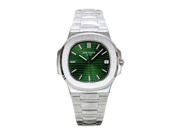 Nautilus Stainless Steel with Green Dial (40mm)