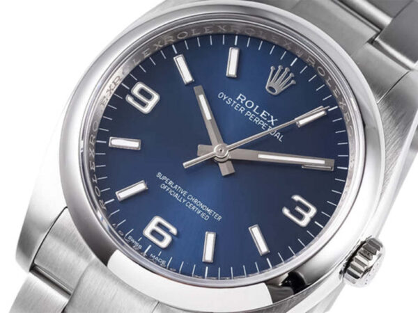 Oyster Perpetual 36 Stainless Steel with Blue Dial (Arabic Numerals) 1