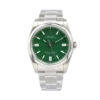 Oyster Perpetual 36 Stainless Steel with Green Dial