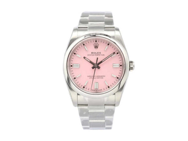 Oyster Perpetual 36 Stainless Steel with Pink Dial