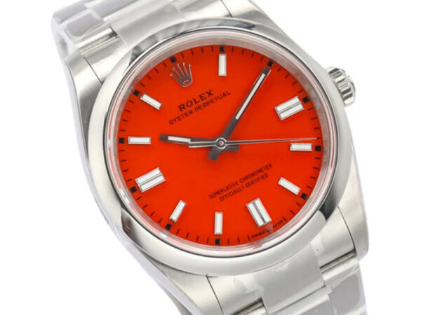 Oyster Perpetual 36 Stainless Steel with Red Dial 1