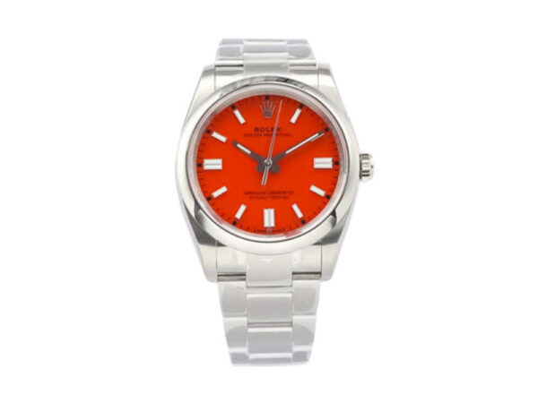 Oyster Perpetual 36 Stainless Steel with Red Dial