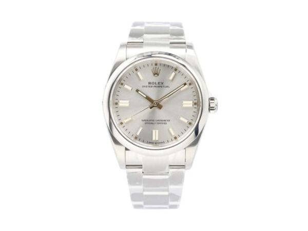 Oyster Perpetual 36 Stainless Steel with Silver Dial