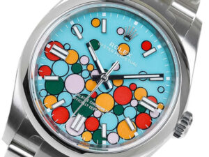 Oyster Perpetual 36 Stainless Steel with Turquoise Dial (Celebration Motif) 1