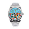 Oyster Perpetual 36 Stainless Steel with Turquoise Dial (Celebration Motif)