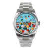 Oyster Perpetual 41 Stainless Steel with Turquoise Dial (Celebration Motif)