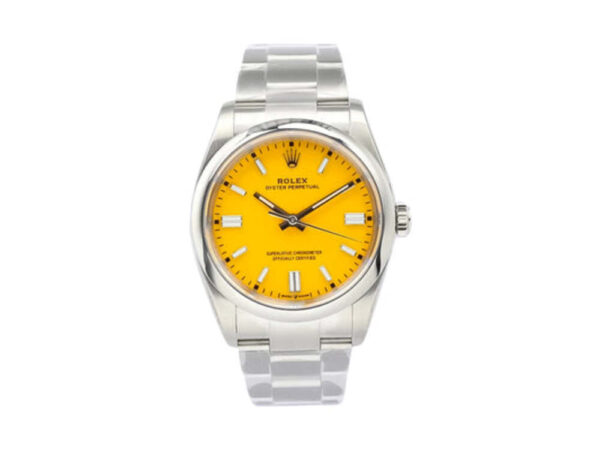 Oyster Perpetual 41 Stainless Steel with Yellow Dial