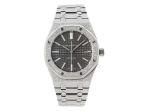 Royal Oak Frosted Stainless Steel with Grey Dial (41mm)