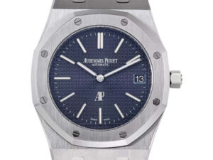 Royal Oak 'Jumbo Extra-Thin' Stainless Steel with Blue Dial (39mm) 1