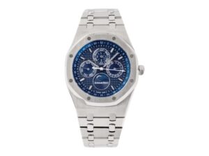 Royal Oak 'Perpetual Calendar' Stainless Steel with Blue Dial (41mm)