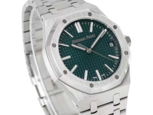 Royal Oak Stainless Steel '50th Anniversary' with Green Dial (41mm) 1