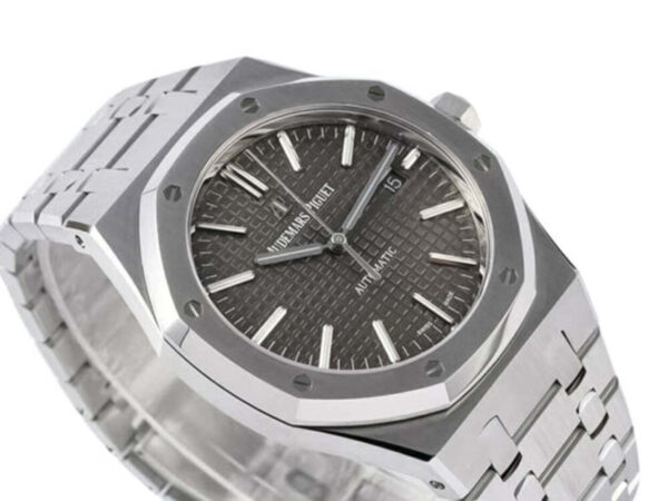 Royal Oak Stainless Steel with Grey Dial (41mm) - 15400 1