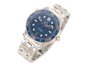 Seamaster Diver 300 Two Tone Rose Gold with Blue Dial (42mm) 1