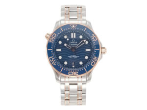 Seamaster Diver 300 Two Tone Rose Gold with Blue Dial (42mm)