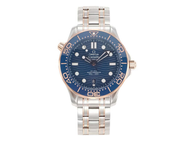 Seamaster Diver 300 Two Tone Rose Gold with Blue Dial (42mm)