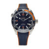 Seamaster Planet Ocean 600 with Blue Dial on Rubber Strap (43.5mm)